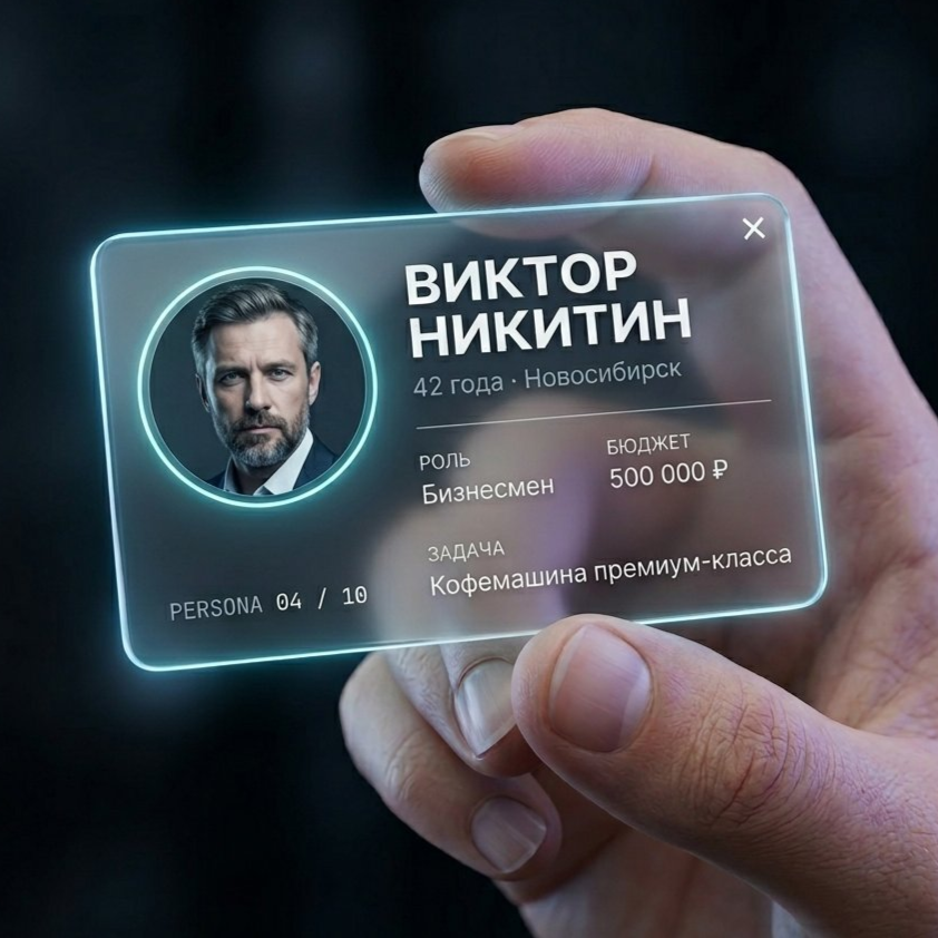 Карточка персоны: Виктор Никитин, 42 года, Новосибирск